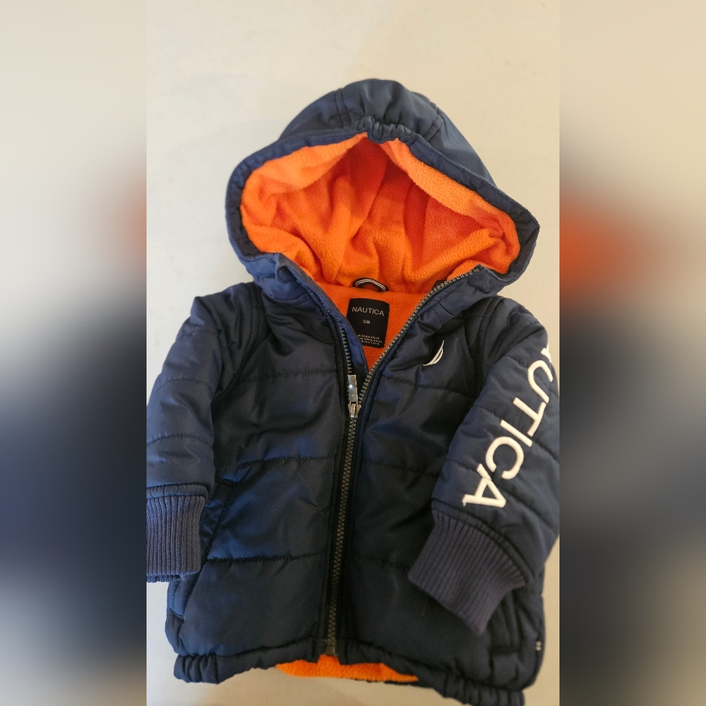 Infant Nautica Puffer Coat
